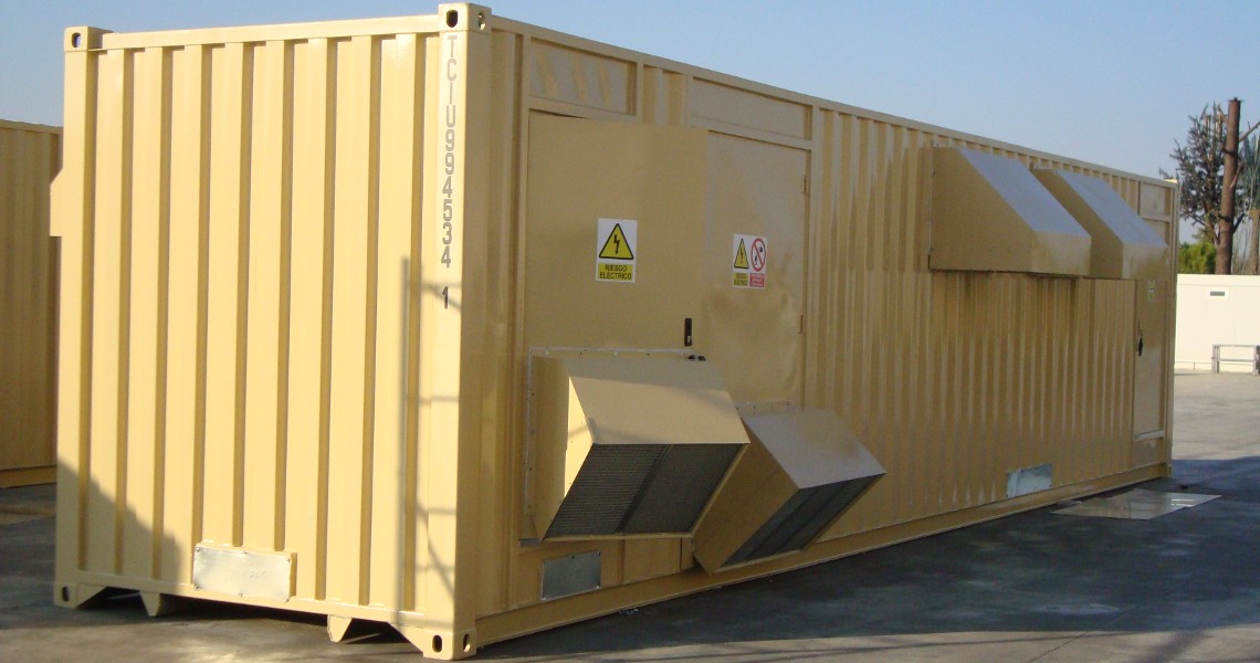 Solarstromanlage Container. Plug-and-Play Lösungen