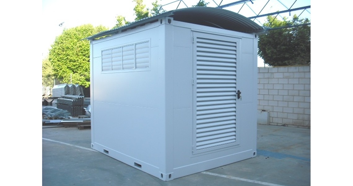Photovoltaic plants shelters. Plug and Play solutions